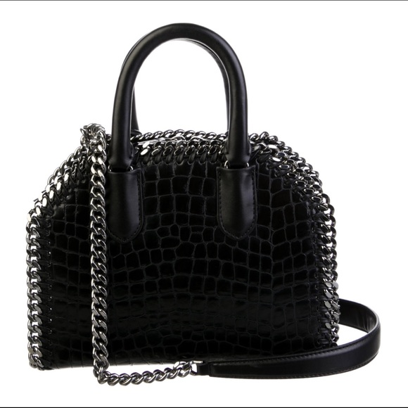 STELLA MCCARTNEY 🌟 Chain Link VEGAN Leather Croc—NWT - Picture 3 of 16